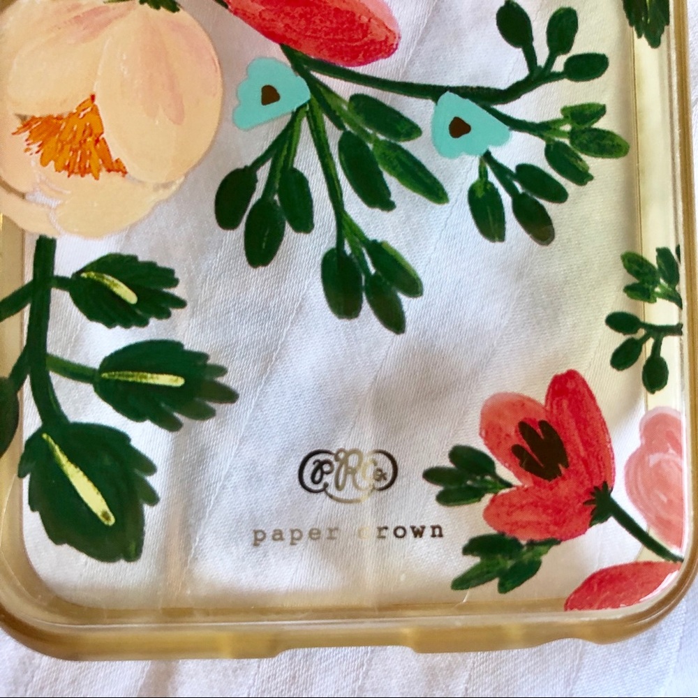 Rifle Paper Co Clear Peach iPhone 6 Case - Picture 3 of 5